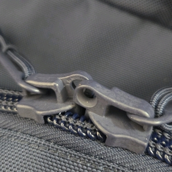 The Baboon Go-Tote Big  Midnight Blue Travel Tote with Astronaut Tiger Patch - Picture 8 of 16